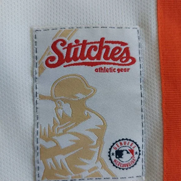 Vintage 2005 Stitches All Start Game Detroit Tigers Baseball Jersey Size XL - Picture 8 of 10